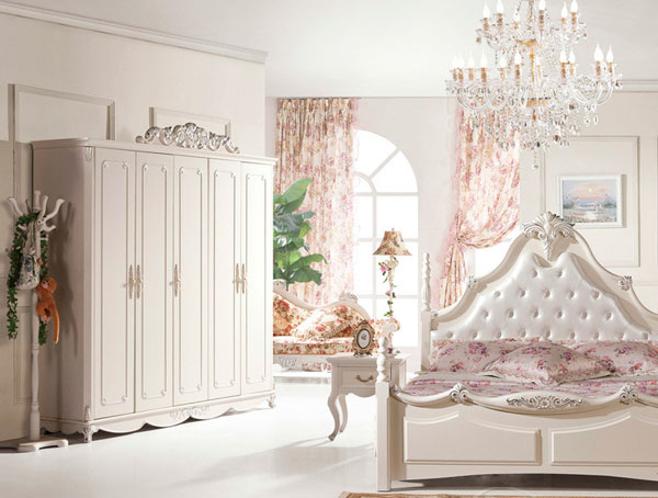 欧式风格楸木大衣柜图片 散发时尚典雅气质