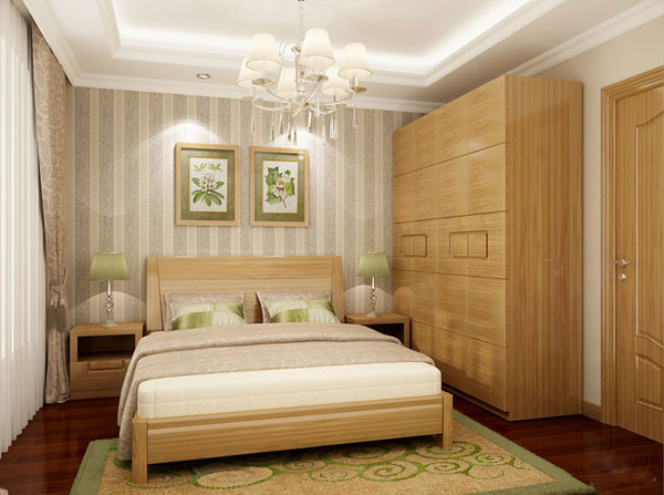 清秀公寓效果图 独立式整体衣柜图片