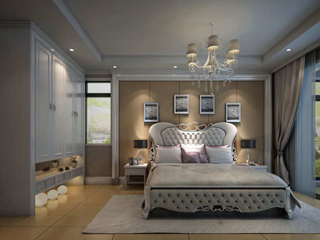 大户型衣柜效果图 别样的欧式情调