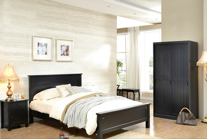 现代简约衣柜设计图 进口松木衣柜效果图