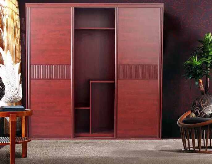 新中式衣柜效果图 精致而不华艳