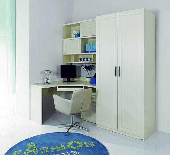 儿童板式衣柜效果图 现代组合衣柜图片