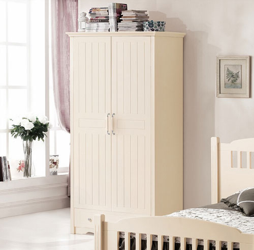 韩式儿童衣柜效果图 清新而又时尚