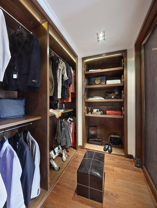 80后小窝新鲜出炉 单身男士衣柜设计图