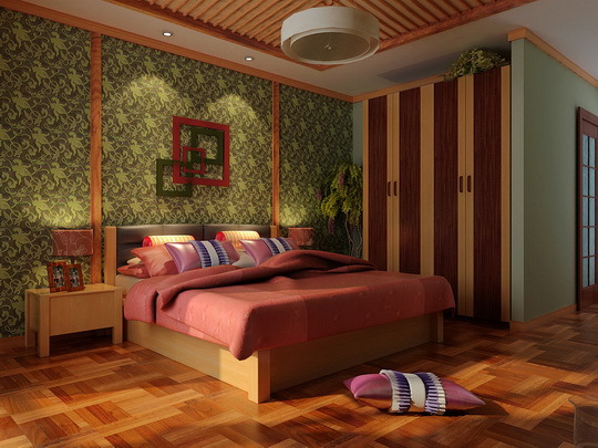 异域风卧室衣柜效果图 木质元素解析时尚