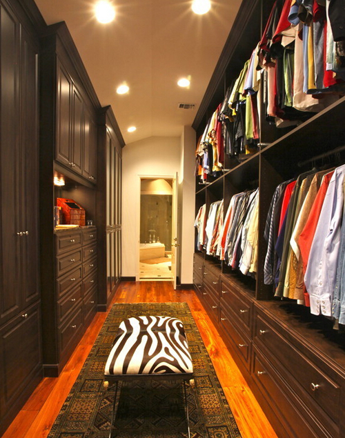 诠释欧式时尚风格诱惑 欧式风格衣柜设计图