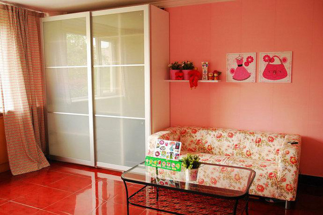 157平三房两厅改造简约卧室 现代移门衣柜设计图