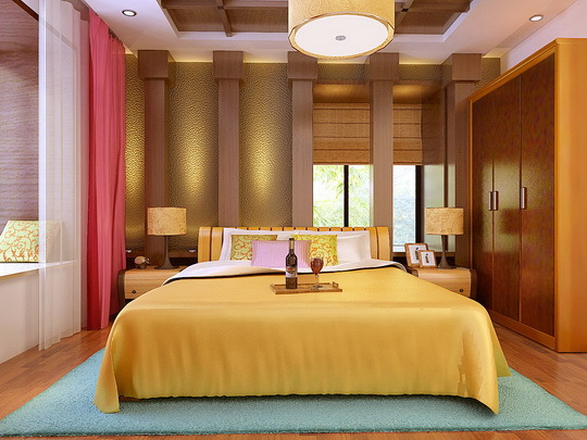 打造异域风情家 独立式衣柜设计图