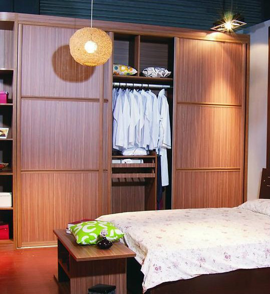 新中式实木衣柜设计图 回归自然原始之美