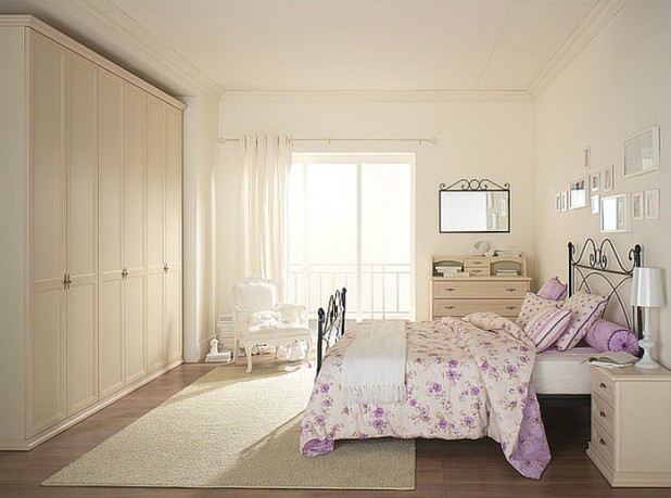 韩式田园衣柜效果图  小清新范十足