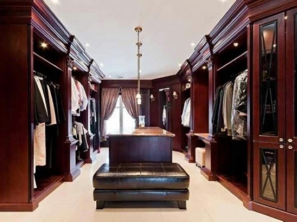 奢华美式衣柜设计图 打造成功人士家