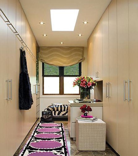 时尚靓丽的衣柜设计图 老房改造变靓房 