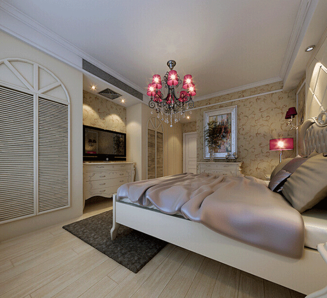 简约风格现代家  嵌入式衣柜效果图