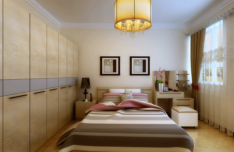 现代大户型衣柜设计图 设计师100㎡新房