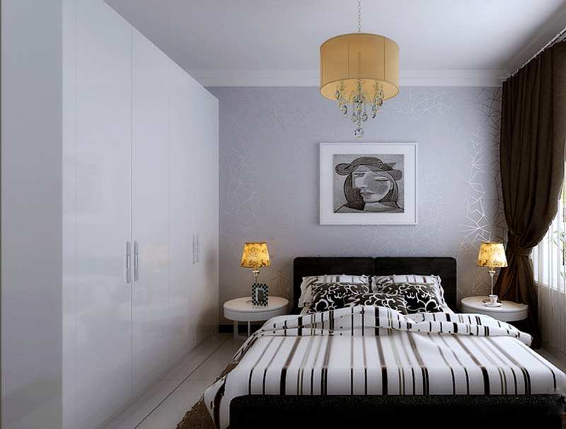 Fashion年代拒绝平庸 纯白色衣柜效果图