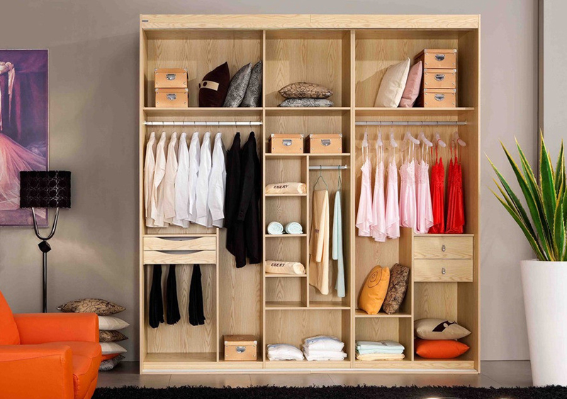 田园风格衣柜效果图 打造午后慵懒窝