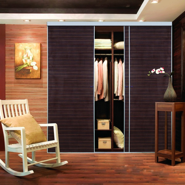 紫檀木衣柜效果图 散发淡淡的神秘气息