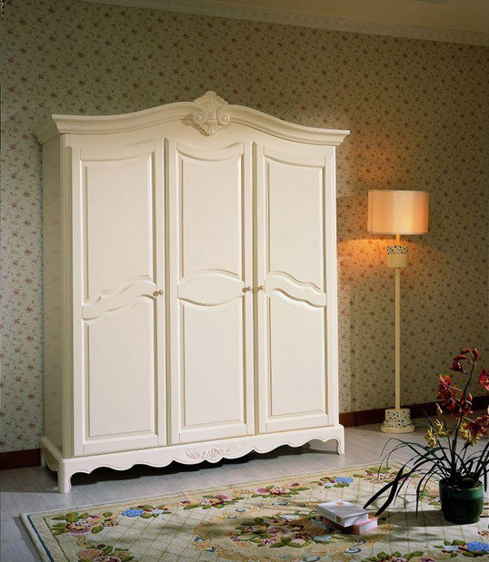 小户型也有时尚范 田园风格整体衣柜图片