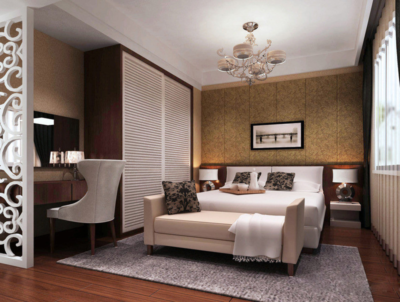 现代推拉门衣柜设计图 文艺青年最爱