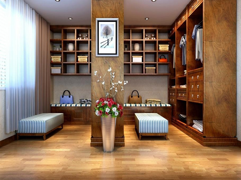 次卧改衣帽间方案效果图 欧式衣柜效果图大赏