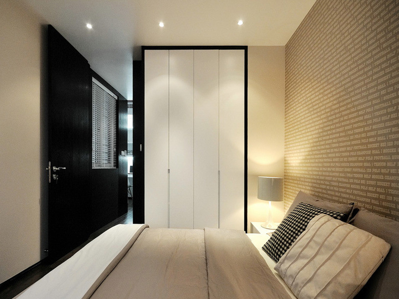 宅在家轻松度假 现代四门衣柜设计图