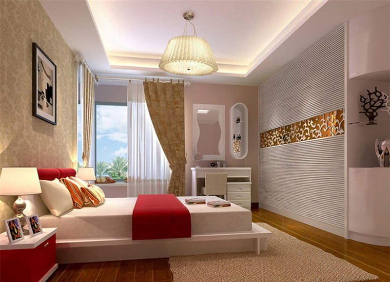 缤纷打造活力家 现代小百叶衣柜设计图