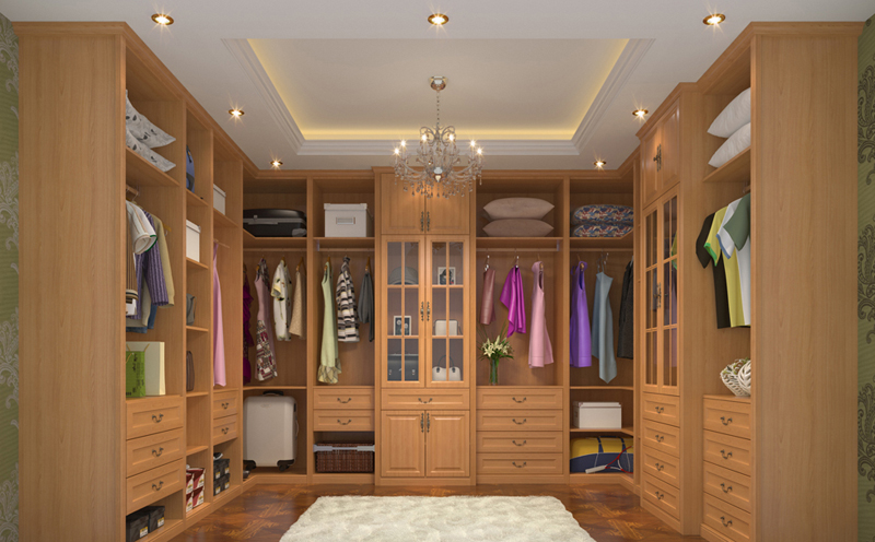 现代简约欧式风格衣柜设计图 魅力家居设计