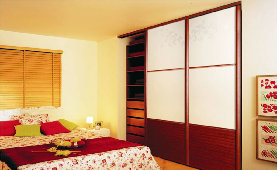 现代嵌入式衣柜设计图 混搭而不混乱