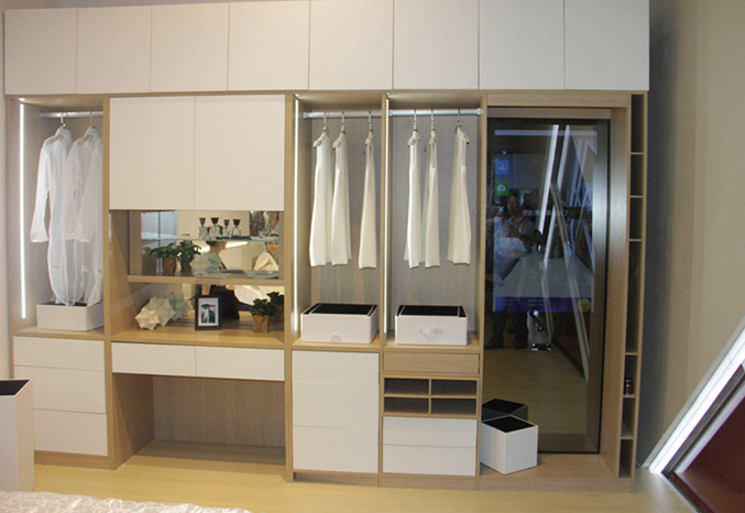 现代简约衣柜设计图 百变小世界