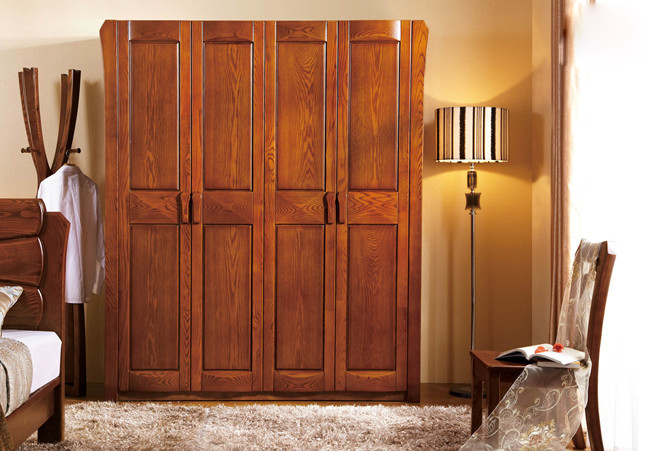 现代中式整体衣柜图片 实木衣柜效果图