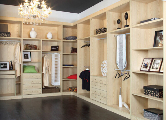 实用才是王道 现代L型衣柜效果图