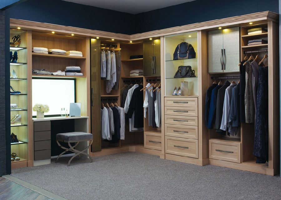 把整洁装进5㎡空间 美式风格衣柜设计图