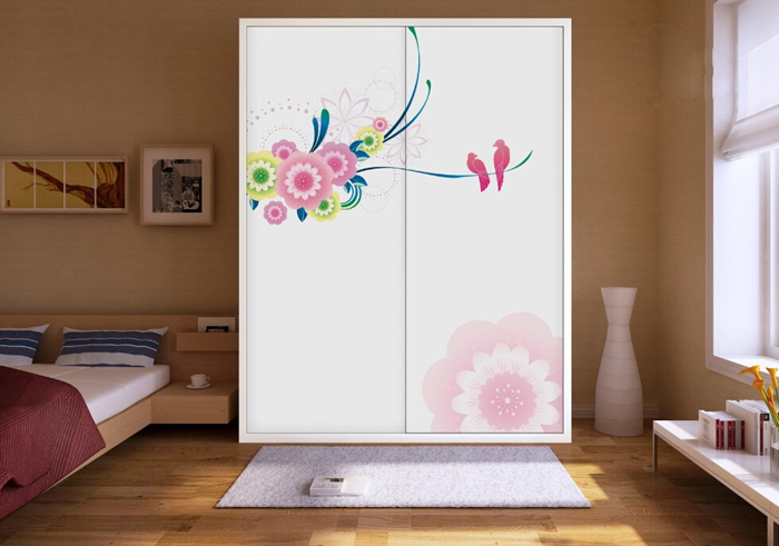 小角落的文青 现代对门衣柜设计图