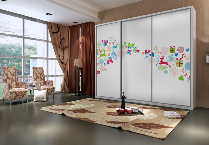 极简主义现代风情 韩式整体衣柜效果图