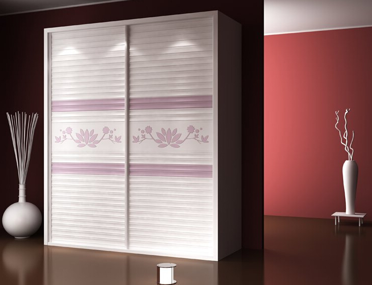 80后白领最爱 现代烤漆衣柜效果图