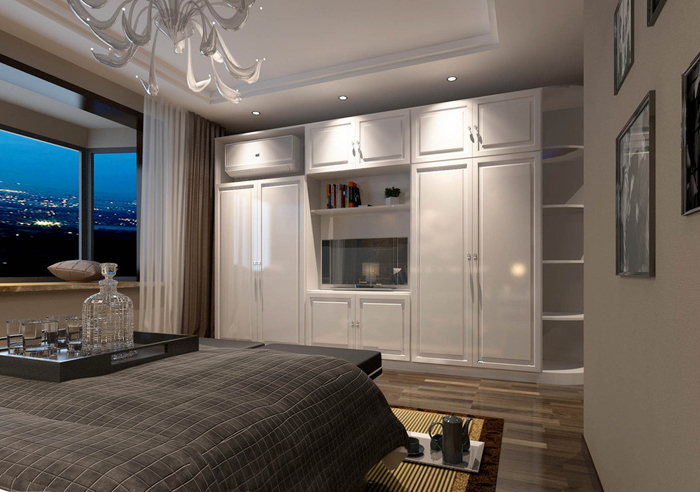 现代欧式衣柜设计图 打造别样风情