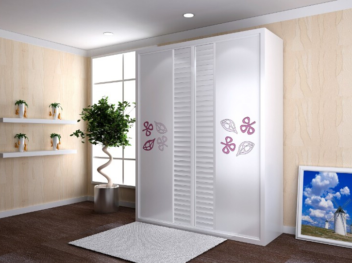 打造盒子公寓白领 现代移门衣柜设计图