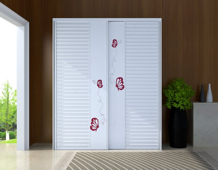 温文尔雅超素空间 魅力卧室整体衣柜图片