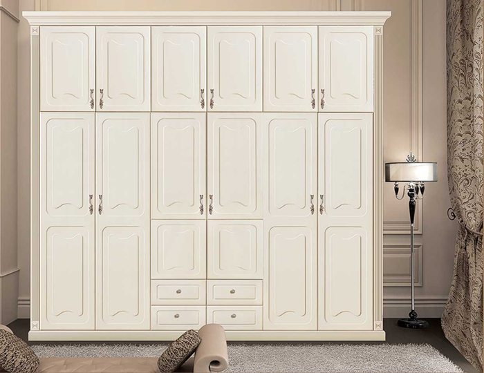 感性与自然成焦点 欧式掩门衣柜效果图