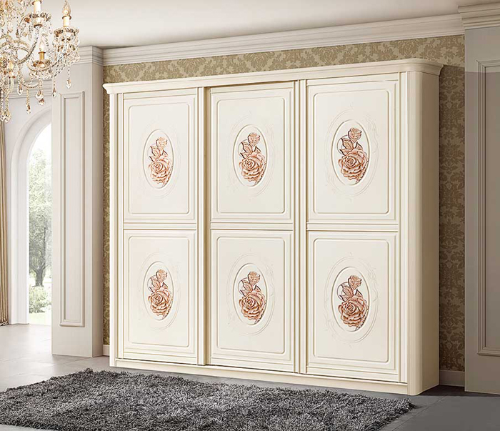 西式婚房引潮流 欧式移门衣柜图片
