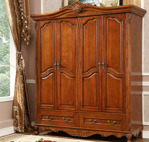 美式乡村实木衣柜图片 美式乡村奢华享受