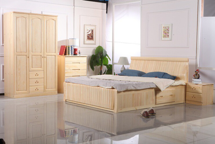 儿童衣柜木质大衣柜 韩式卧室衣柜图片