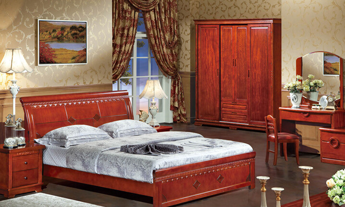新中国风橡木衣柜图片 舒适气质并存