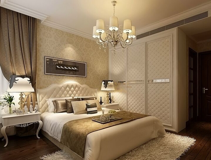 寄生天地间完美设计 欧式整体衣柜效果图