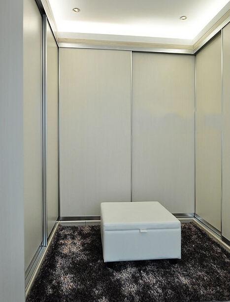 甜美温馨收纳地 现代简约衣柜设计图