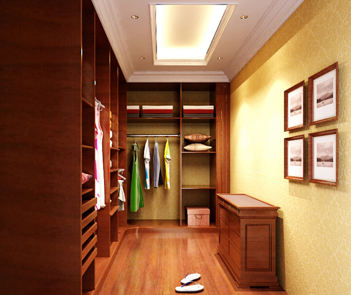 简欧衣柜效果图 老房脱胎换骨变新房