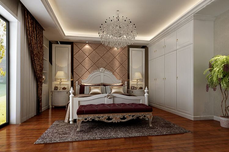 知性美女晒家装 简欧风格衣柜设计图