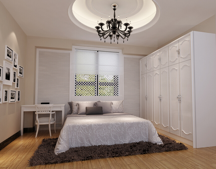 欧式清新风格衣柜效果图 助力卧室时尚增分