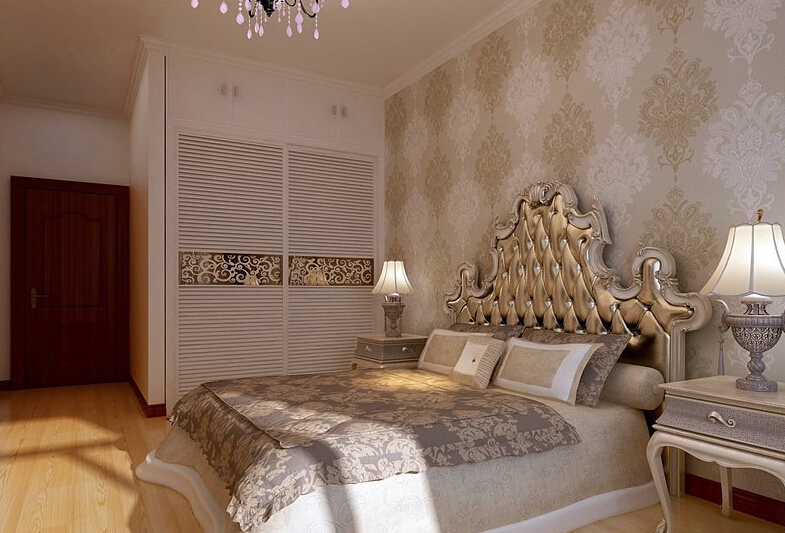 119平米三口之家 主卧衣柜效果图