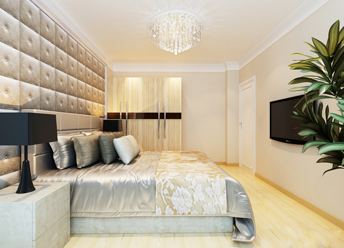 年轻人的钟爱的衣柜设计图 温馨现代简约小三居